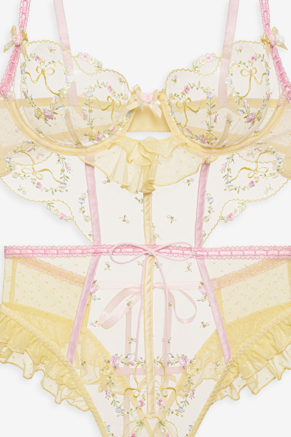 Women Sunny Bouquet Teddy - Multi Yellow