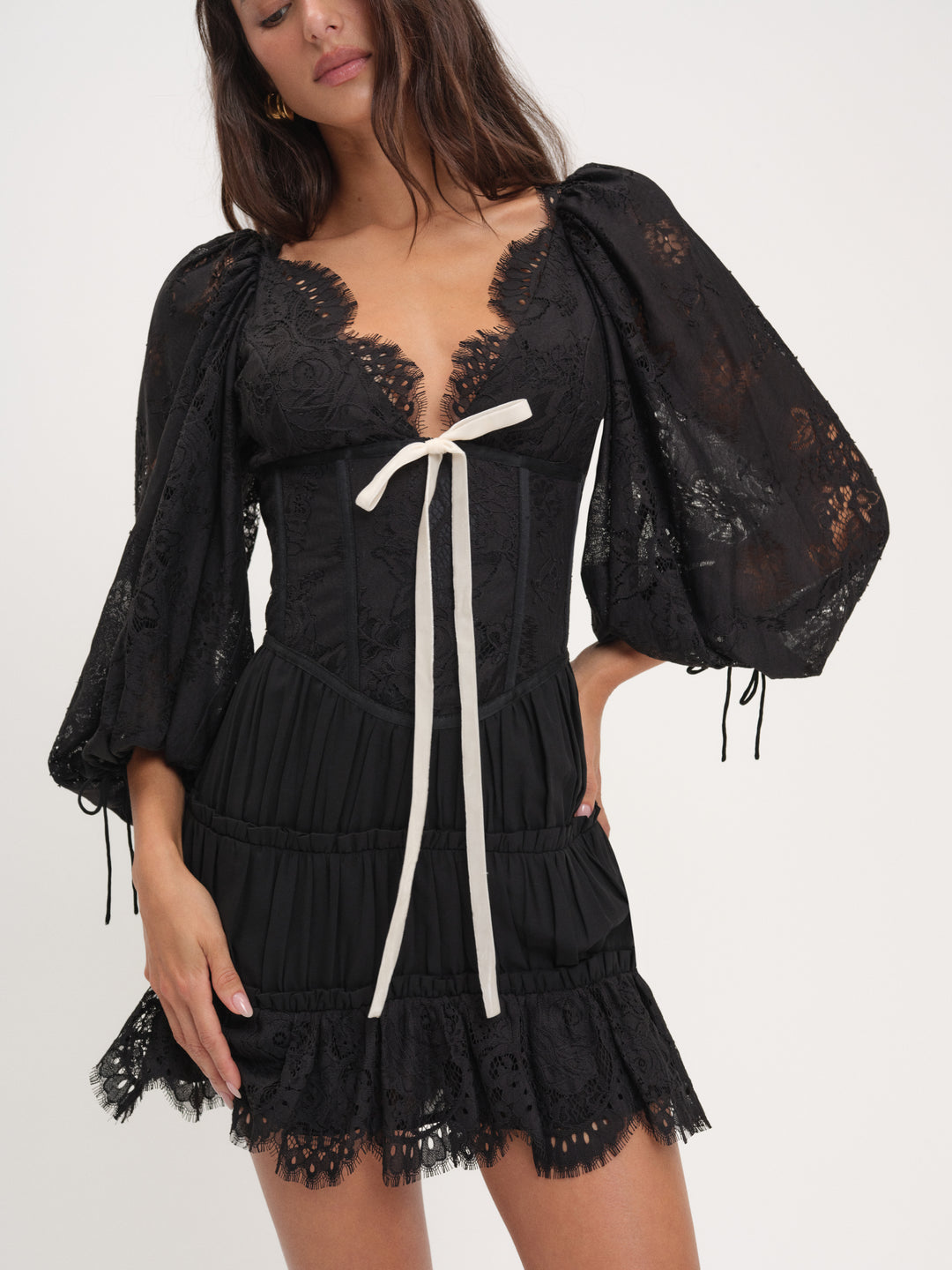Women Ellis Mini Dress - Black