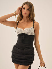 Women Harling Micro Mini Dress - Black
