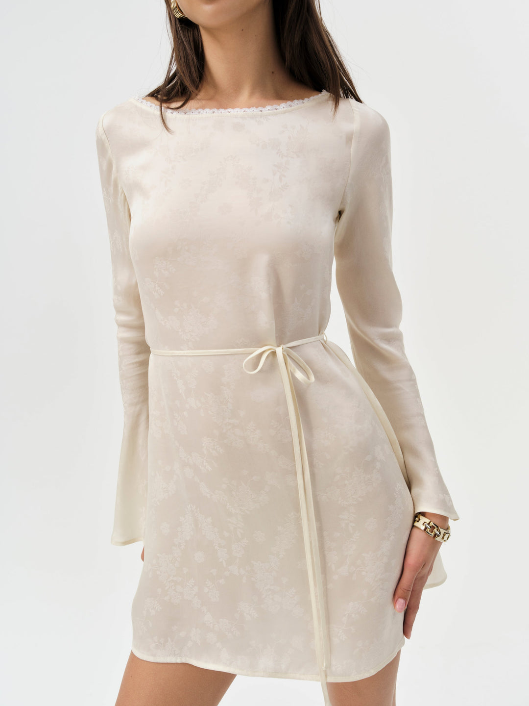 Women Madalie Mini Dress - Cream