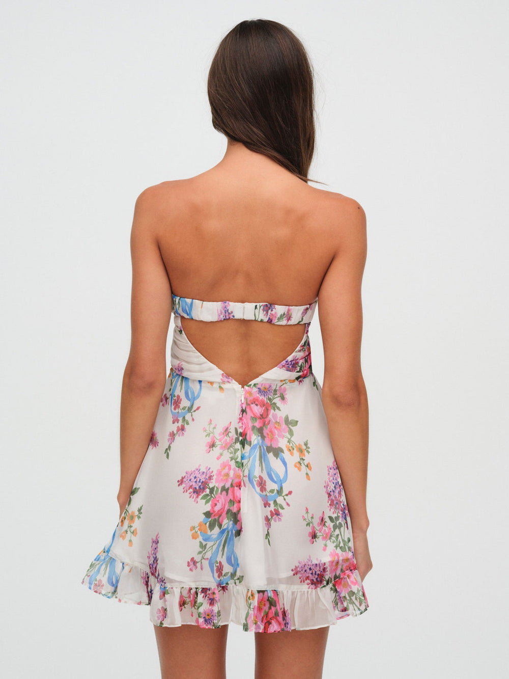 Women Teagan Mini Dress - White