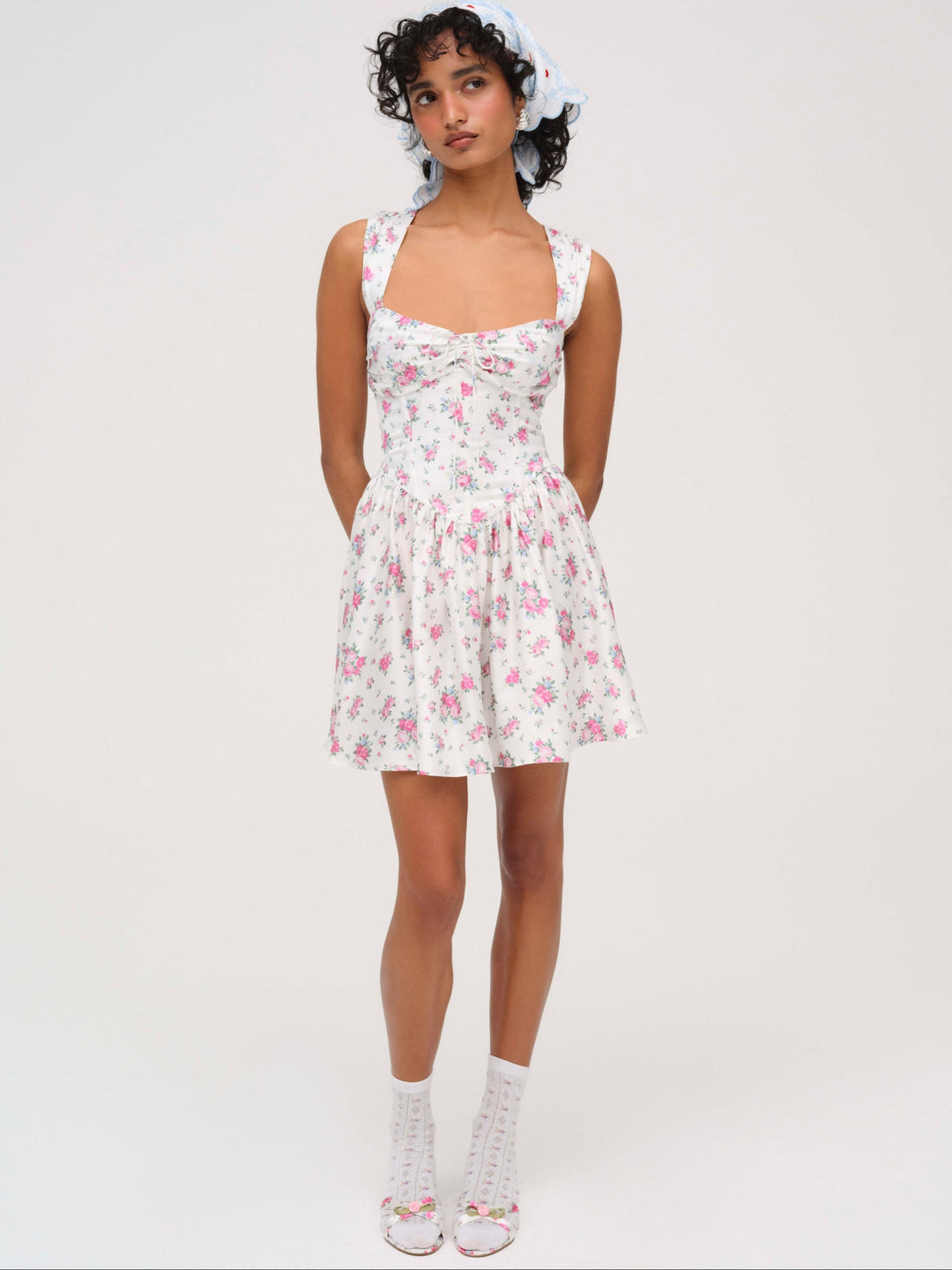 Women August Mini Dress - White