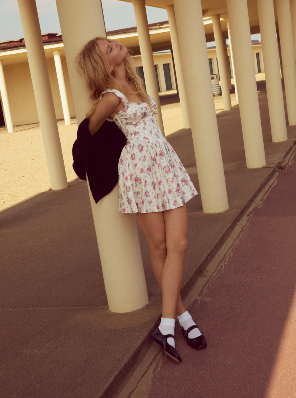 Women August Mini Dress - White