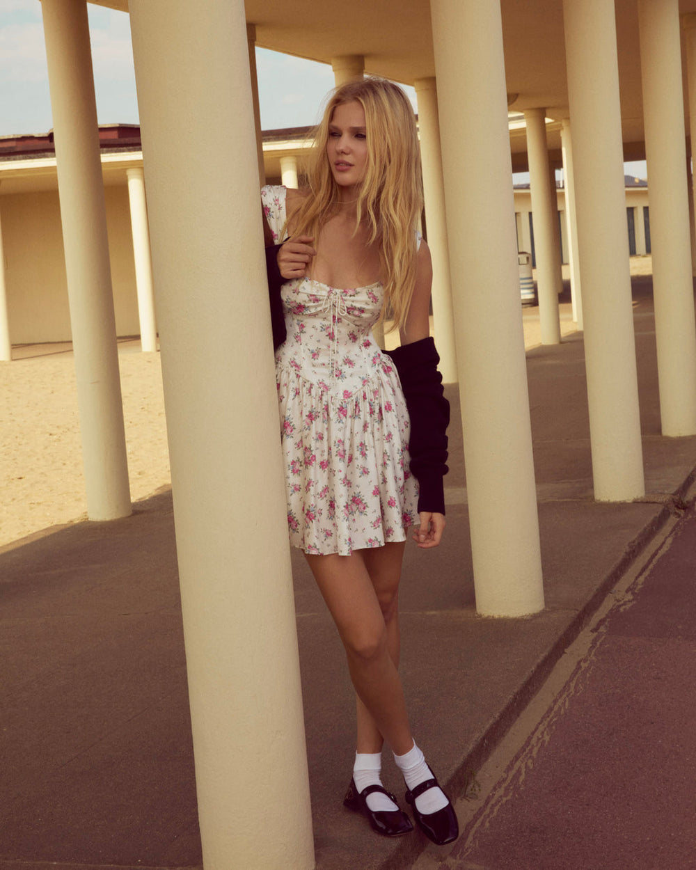 Women August Mini Dress - White