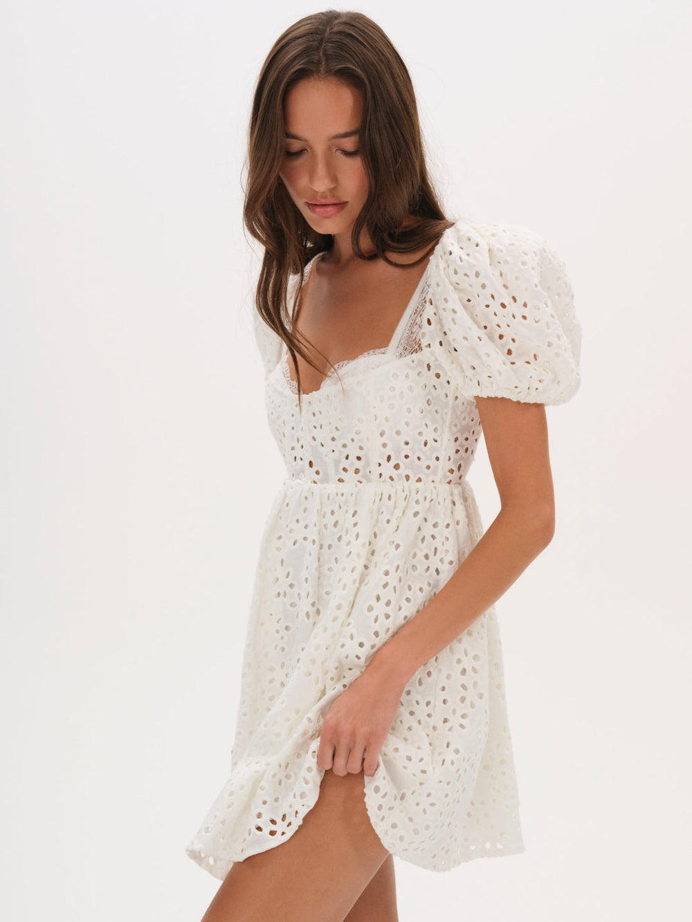 Women Becca Mini Dress - White