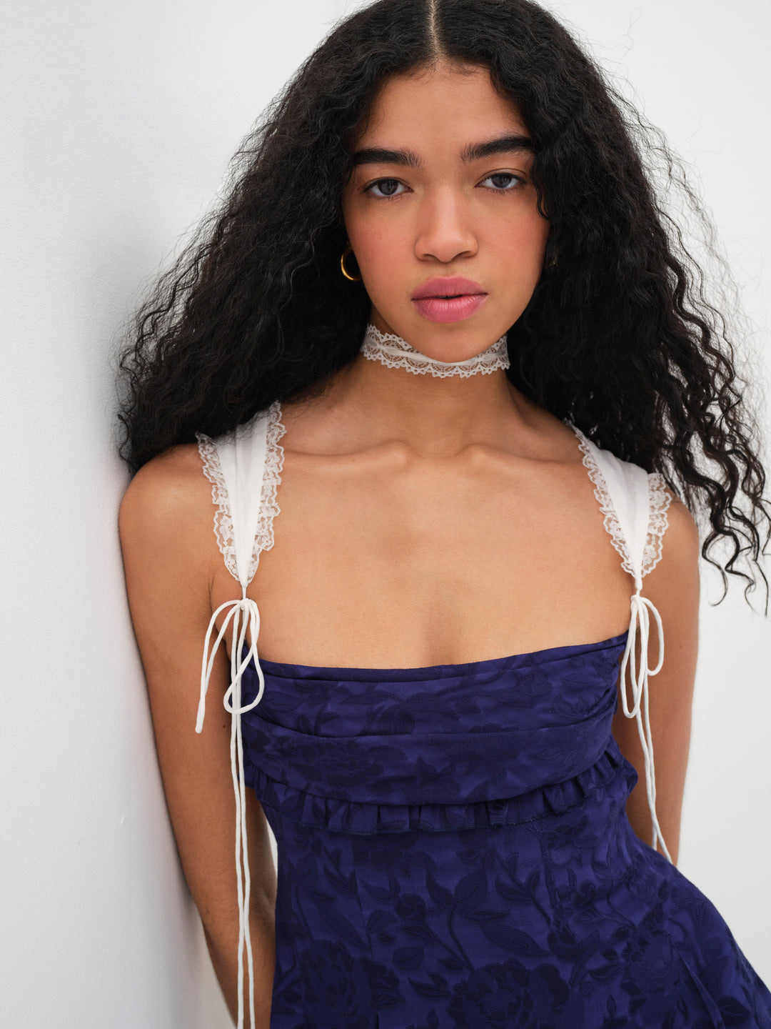 Women Holland Mini Dress - Blue