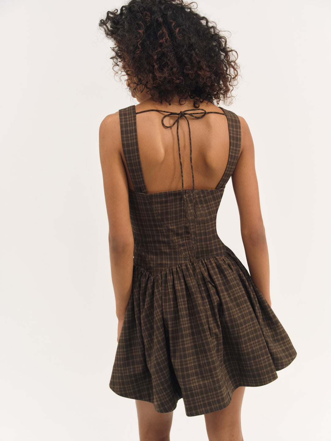 Women Ginny Mini Dress - Brown
