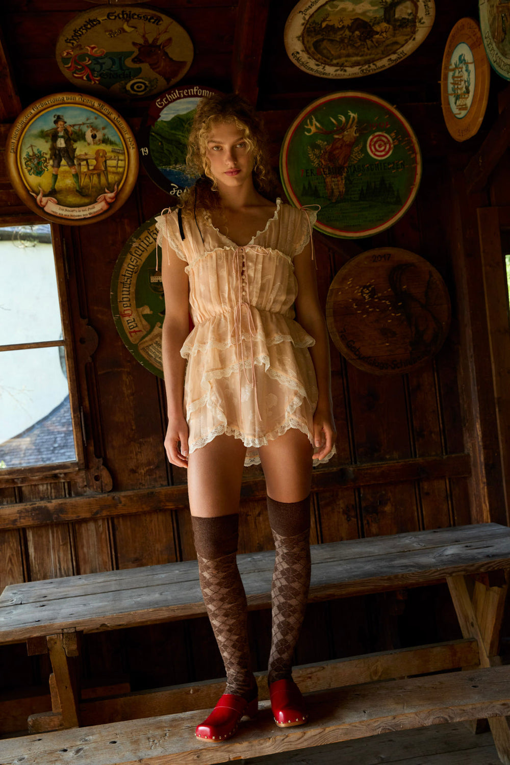Women Ciara Mini Dress - Bisque