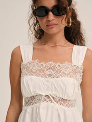 Women Marion Mini Dress - White