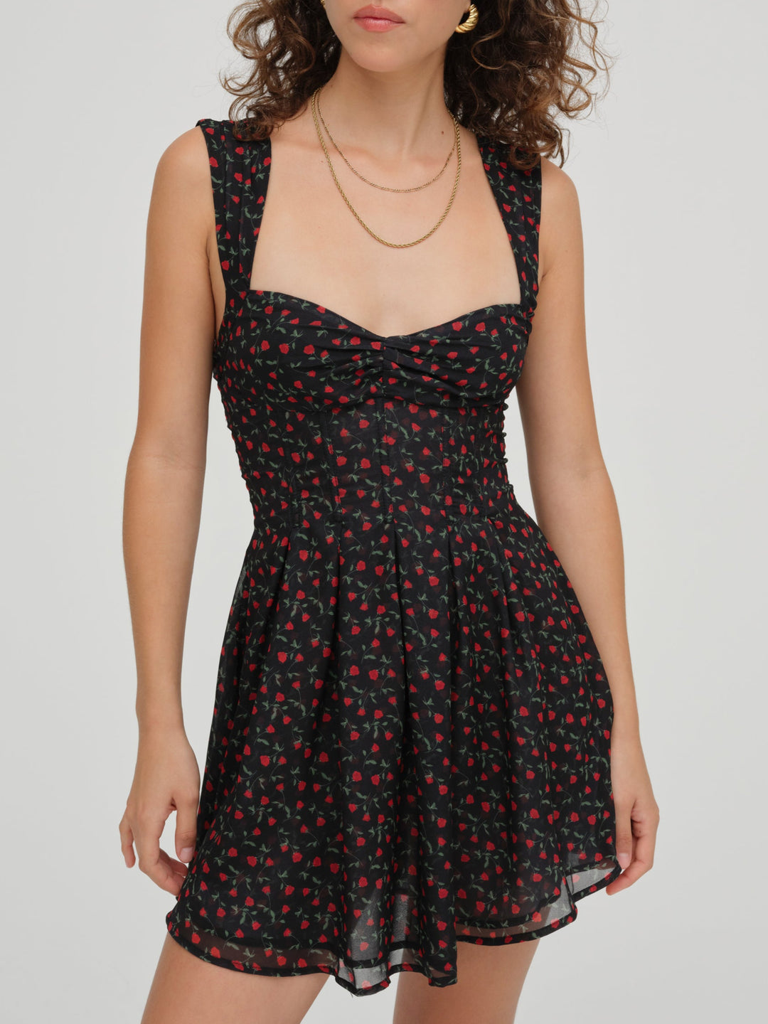 Women August Mini Dress - Black