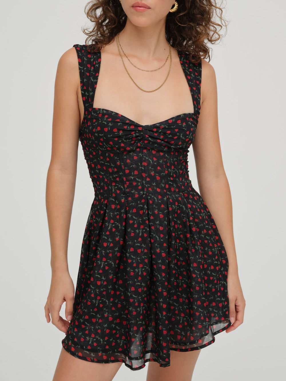 Women August Mini Dress - Black