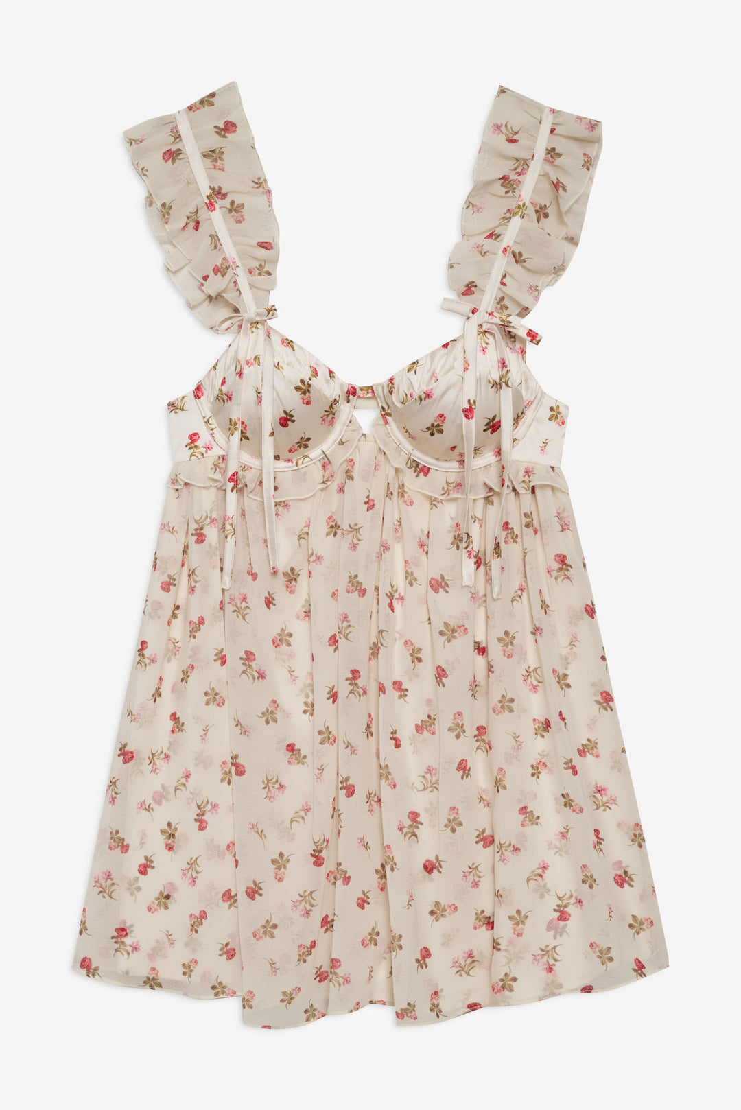 Women Poppy Mini Dress - White