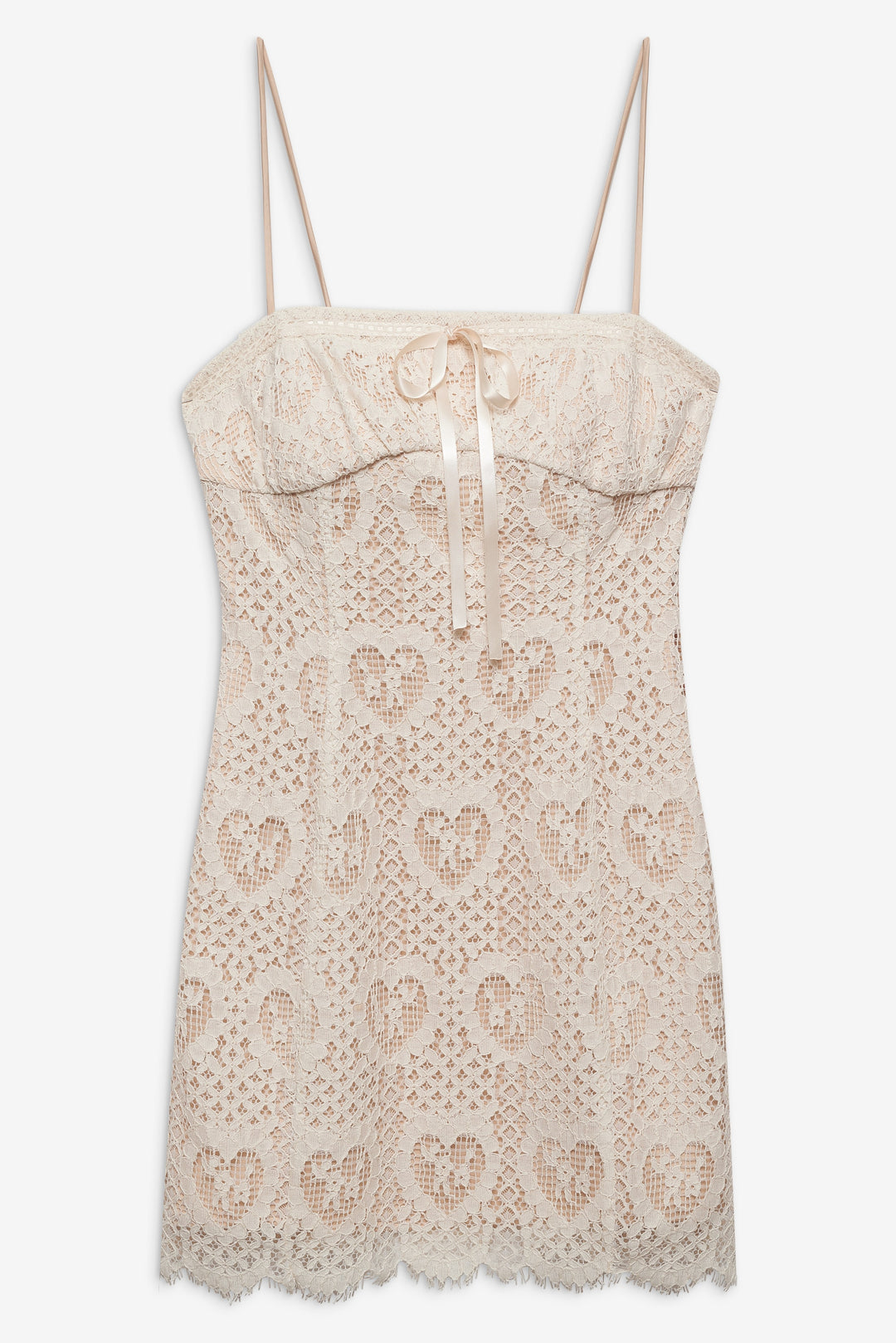 Women Claire Mini Dress - Cream