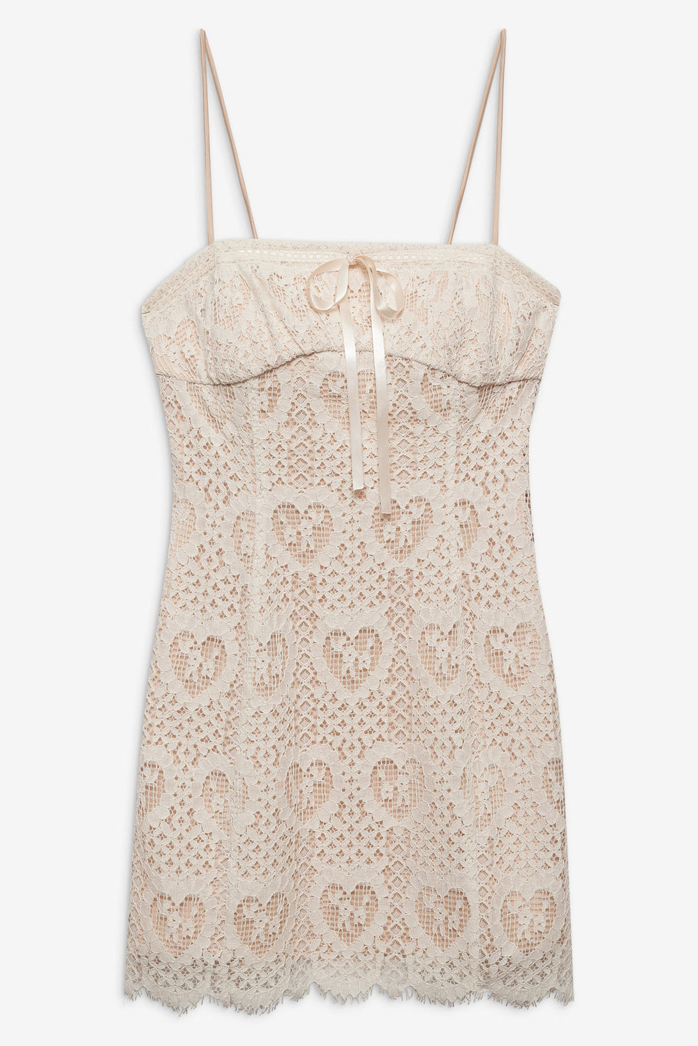Women Claire Mini Dress - Cream