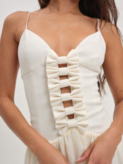 Women Josie Micro Mini Dress - Cream