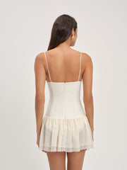 Women Josie Micro Mini Dress - Cream