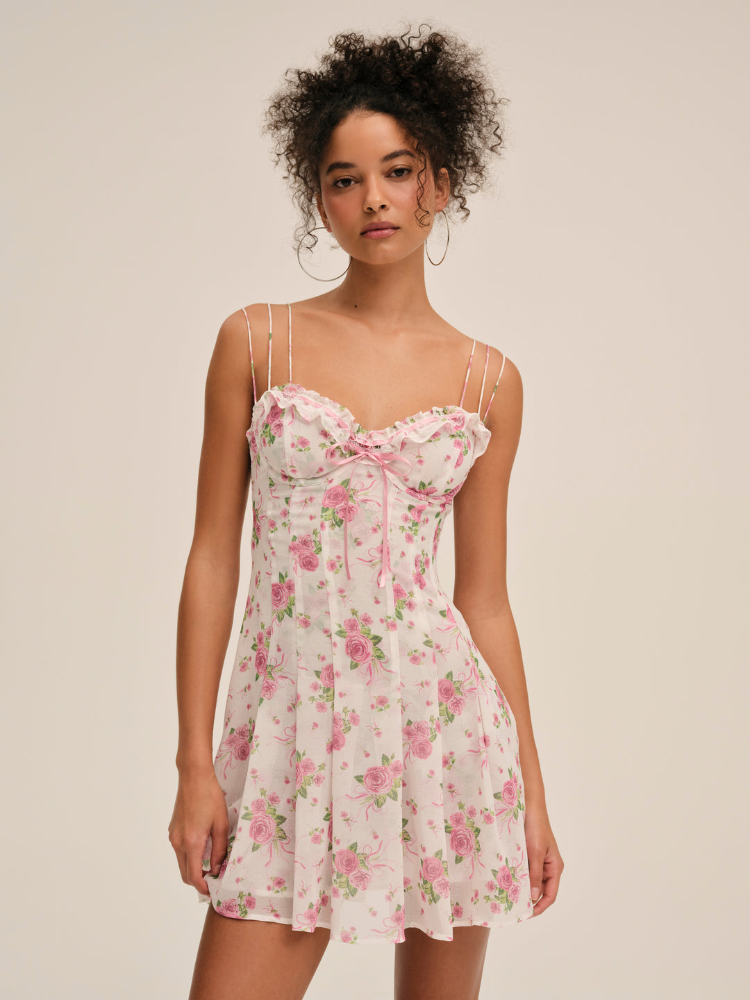 Women Kate Mini Dress - Pink