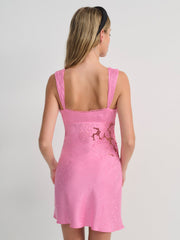 Women Claudia Mini Dress - Pink