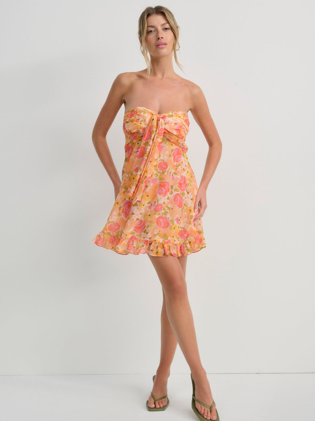 Women Teagan Mini Dress - Yellow