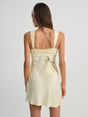 Women Claudia Mini Dress - Yellow