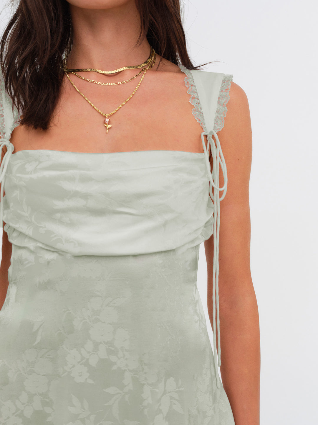 Women Holland Mini Dress - Green