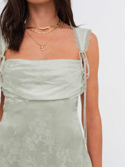 Women Holland Mini Dress - Green