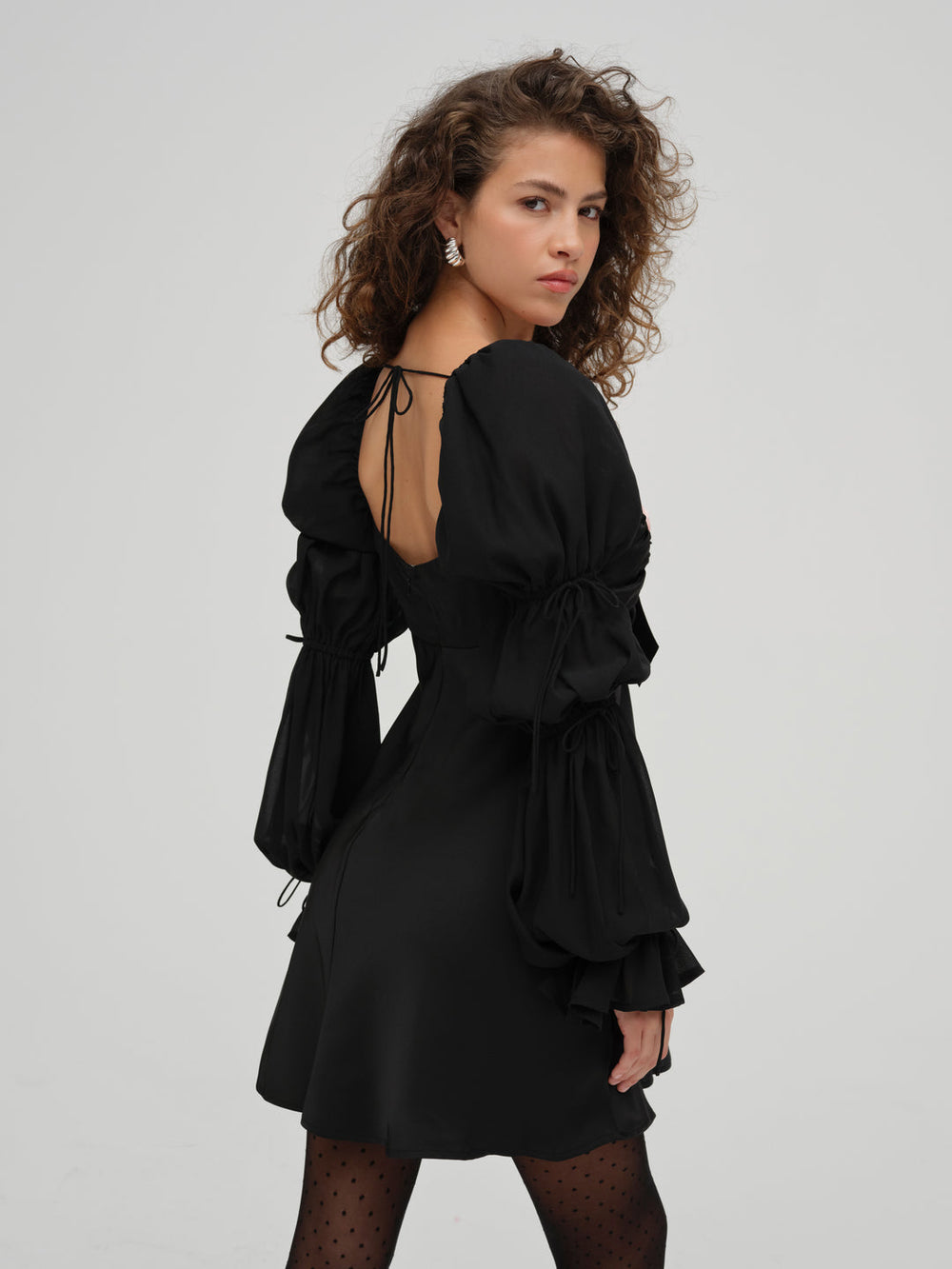 Women Jillian Mini Dress - Black