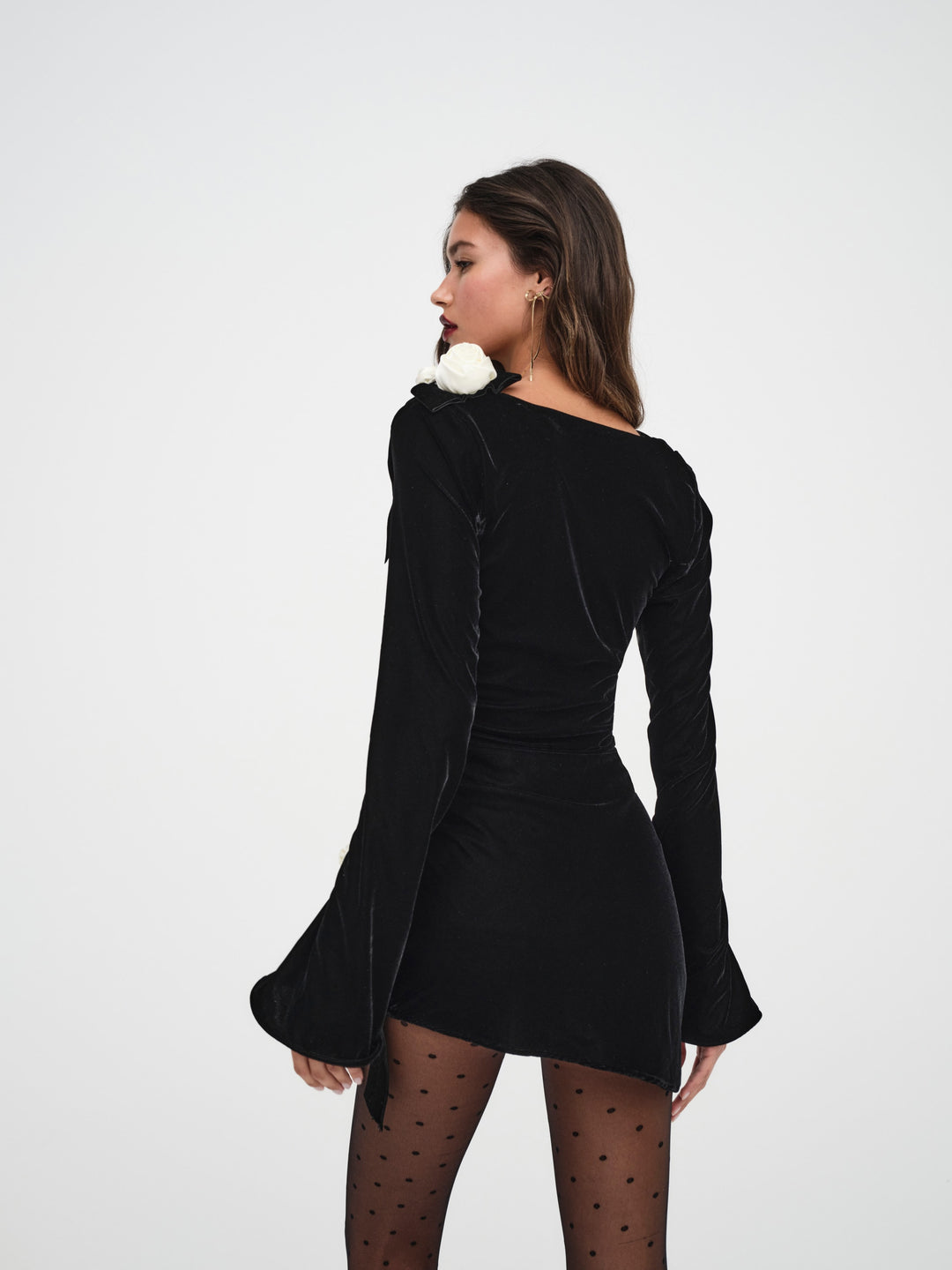 Women Tamera Mini Dress - Black