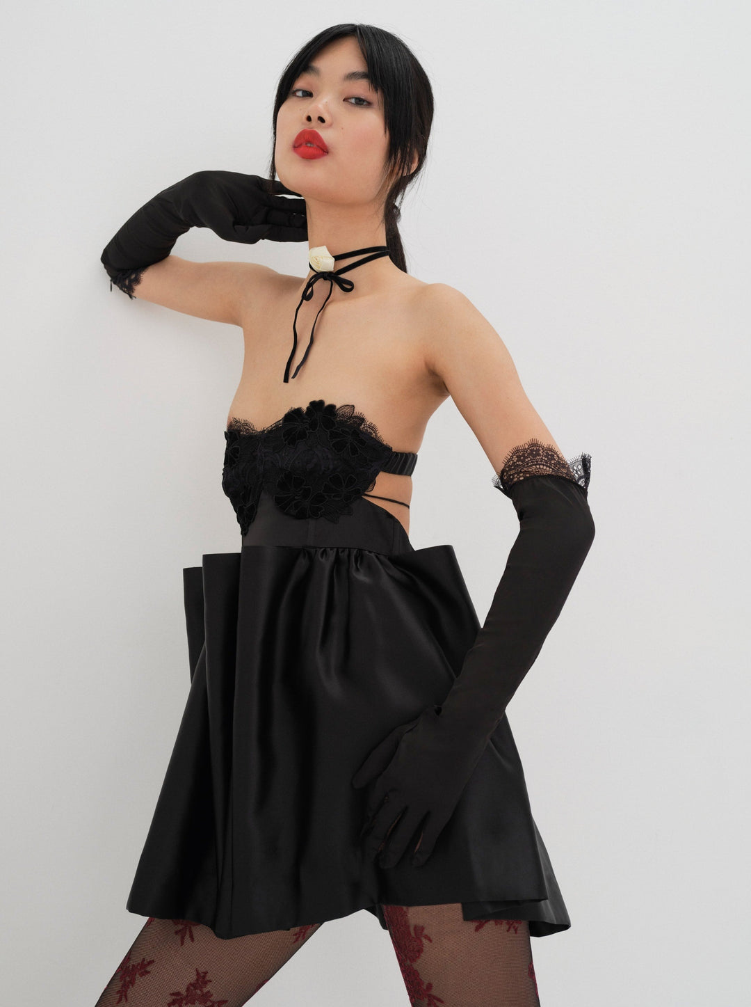 Women Virginia Mini Dress - Black