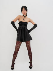 Women Virginia Mini Dress - Black