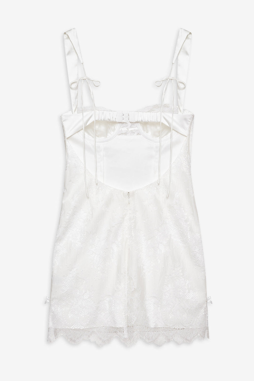 Women Allira Lace Mini Dress - White