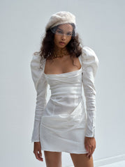 Women Etta Mini Dress - White