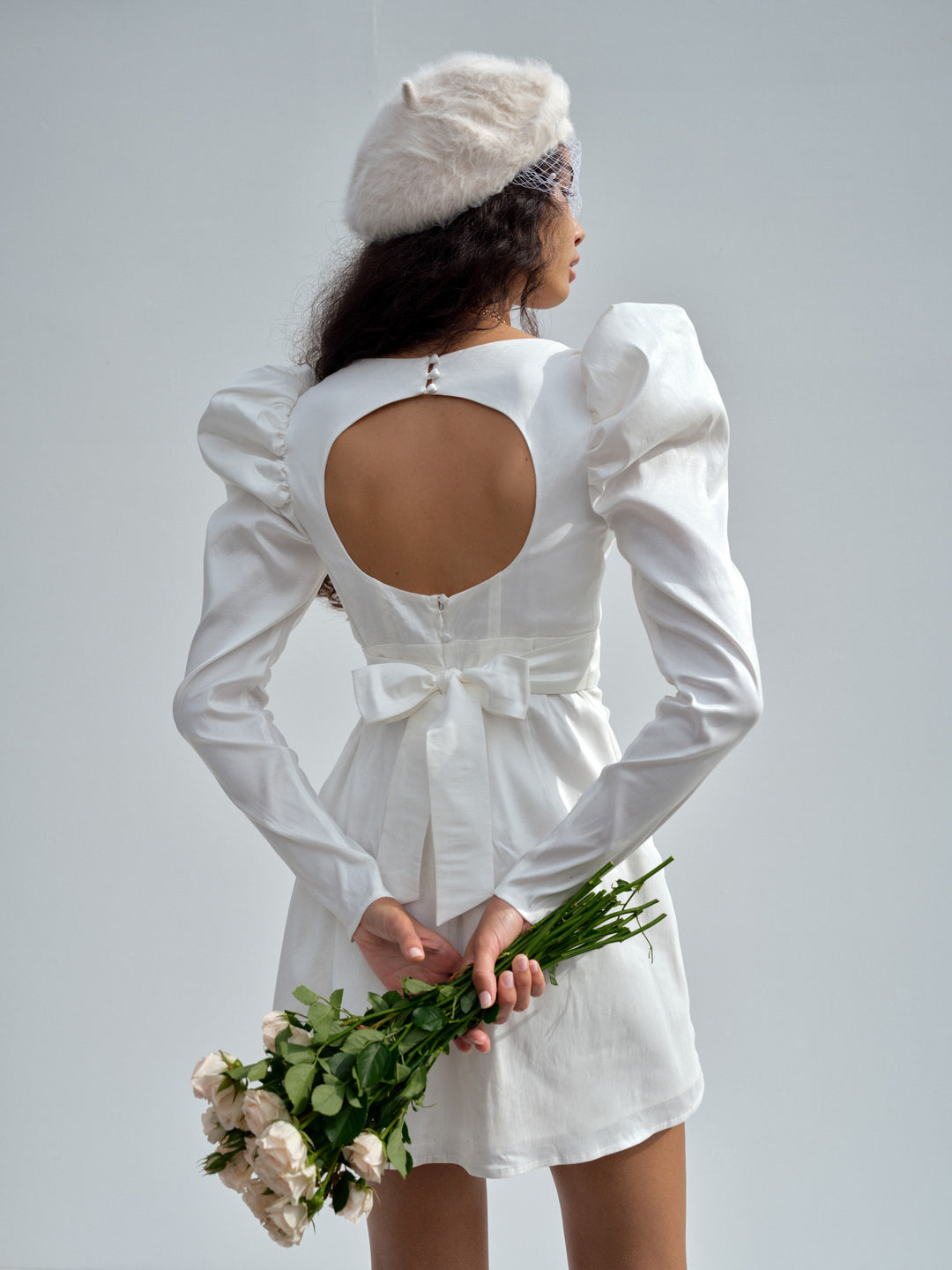 Women Etta Mini Dress - White