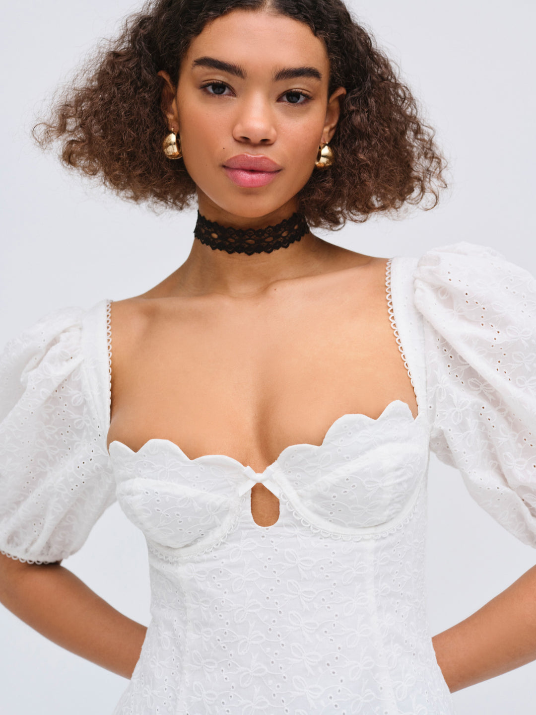 Women Marseille Mini Dress - White