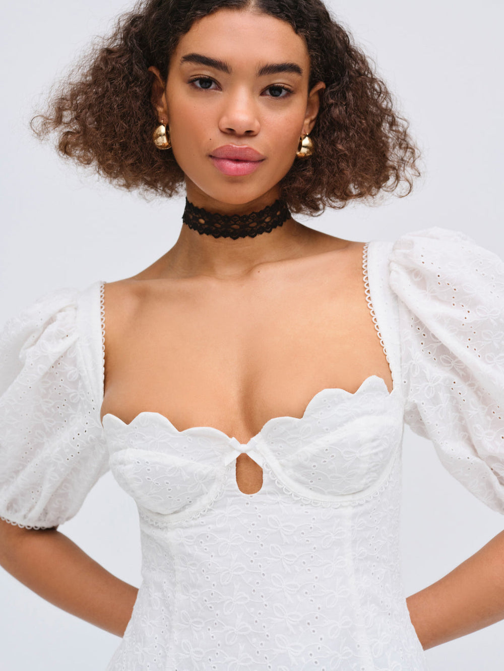 Women Marseille Mini Dress - White
