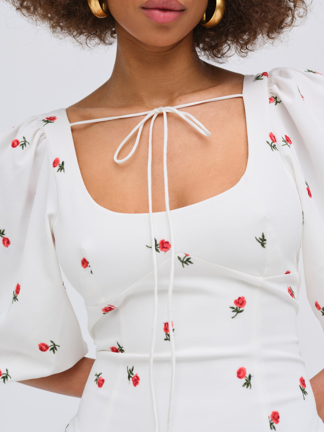 Women Talia Mini Dress - Cream