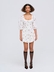 Women Talia Mini Dress - Cream