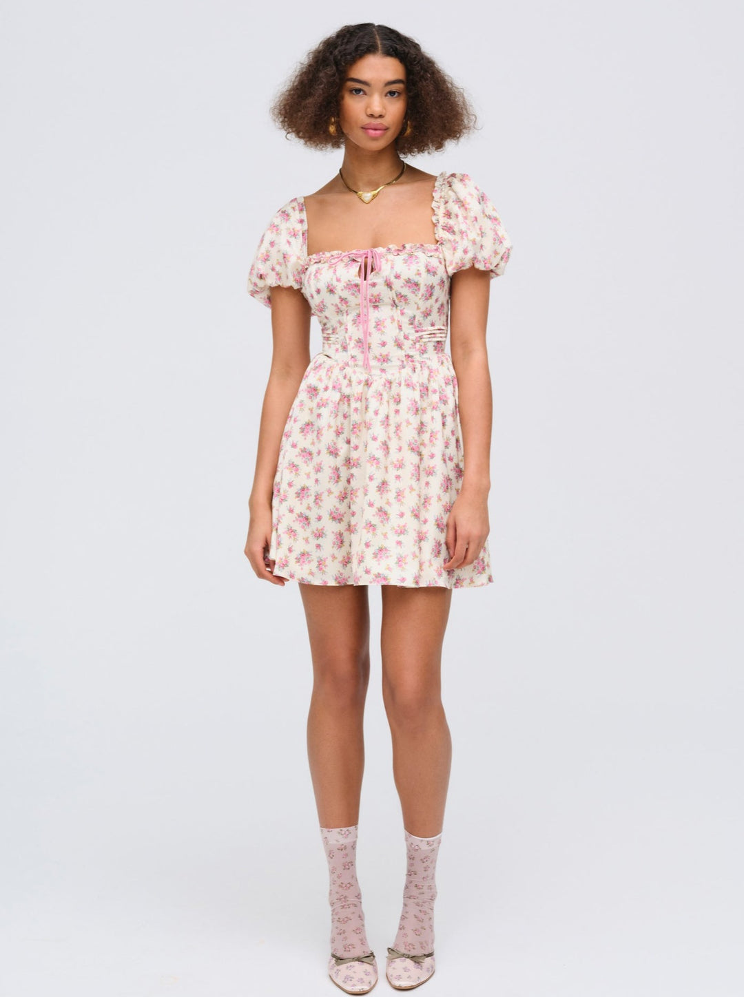 Women Etienne Mini Dress - Pink