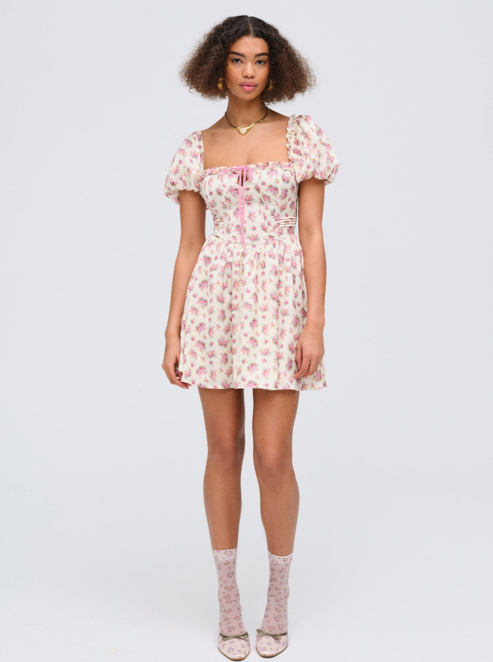 Women Etienne Mini Dress - Pink