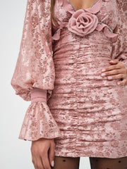 Women Shawn Mini Dress - Pink