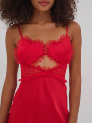 Women Val Mini Dress - Red