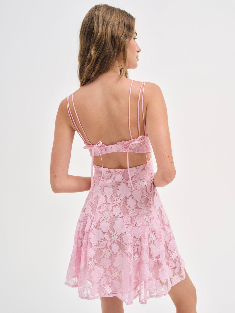 Women Kate Mini Dress - Pink