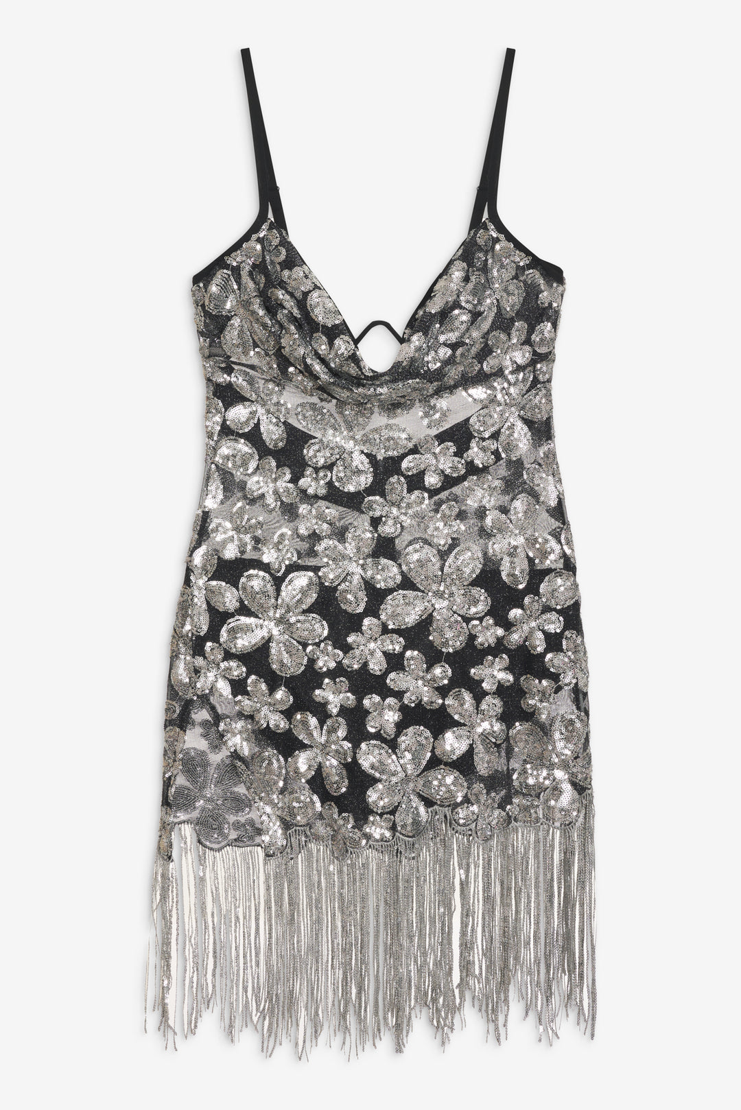 Women Colette Mini Dress - Silver