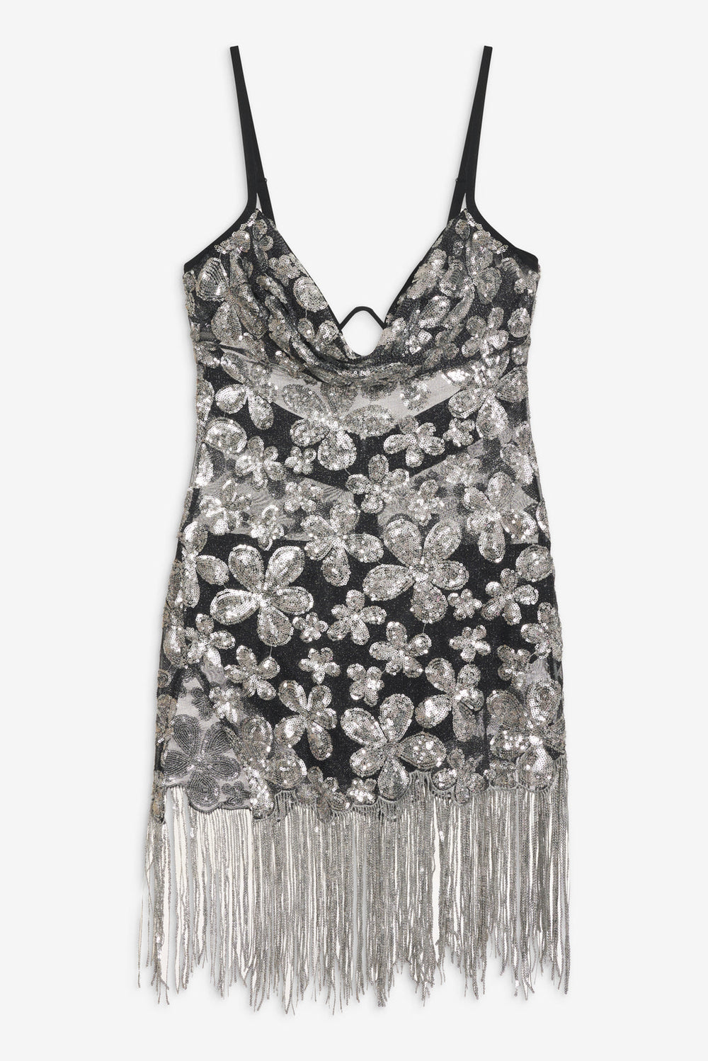 Women Colette Mini Dress - Silver