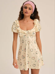 Women Jaida Mini Dress - Yellow