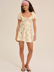Women Jaida Mini Dress - Yellow