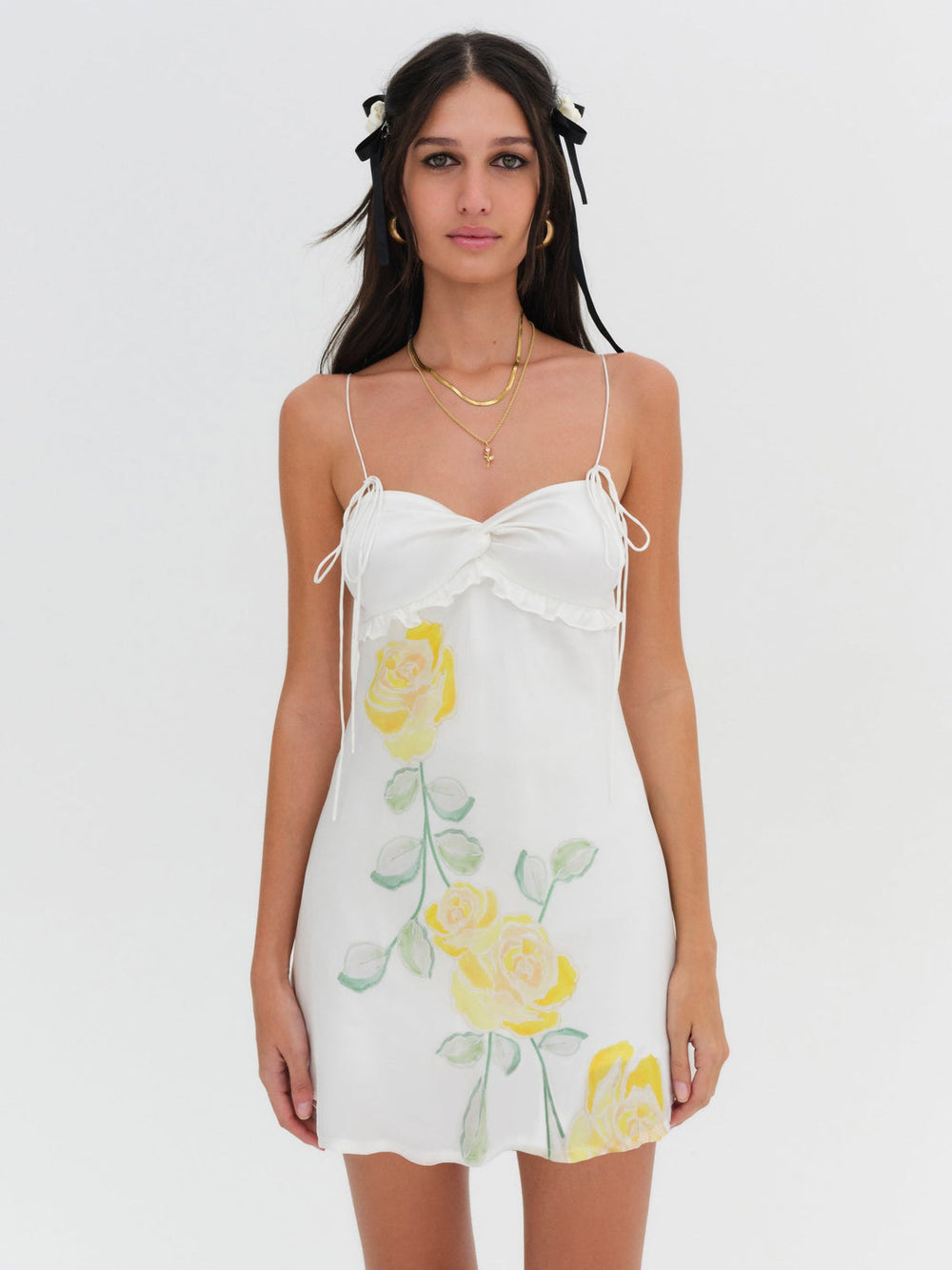 Women Millie Mini Dress - Yellow