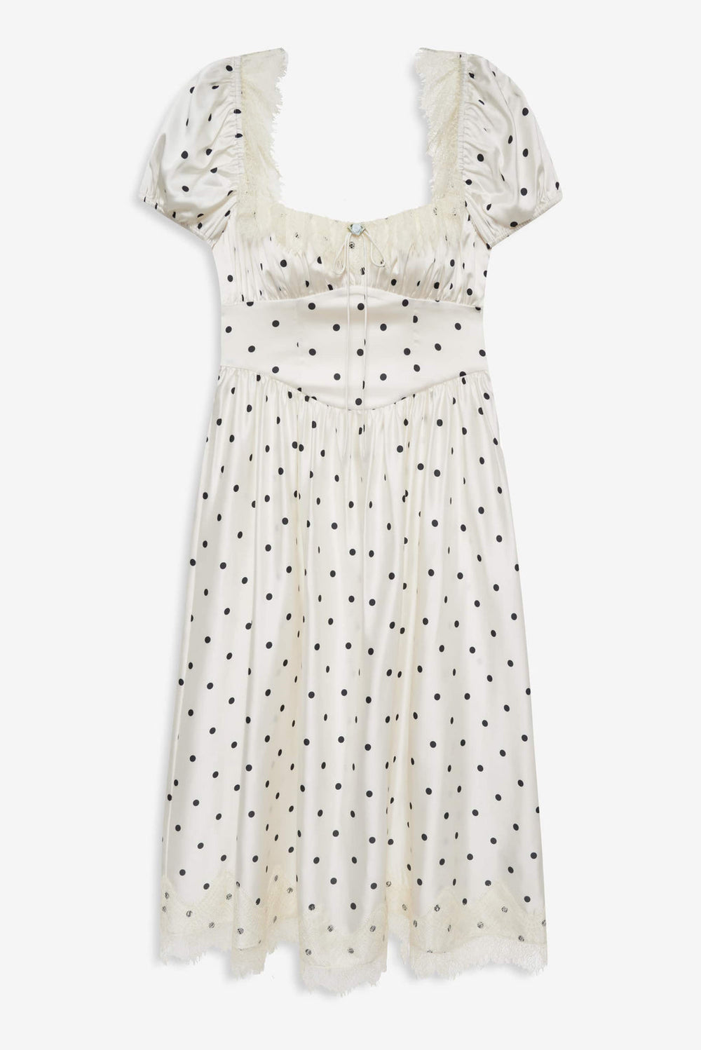 Women Ines Midi Dress - Cream