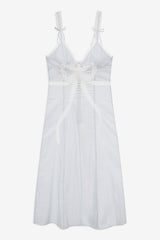Women Bluebell Gingham Midi Dress - Blue