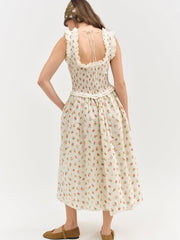 Women Morgan Midi Dress - White